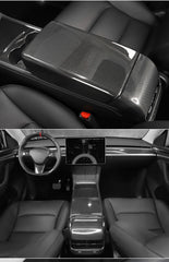 Tesla Carbon Fiber Factory Supply Model 3 Y Interior Upgrade Real Dry Carbon Fiber Kit|Vewatt